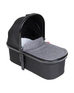 Phil & Teds Snug Carrycot And Lid - Charcoal