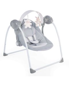 Chicco Relax and Play Swing - Cool Grey
