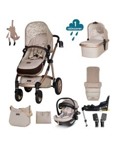 Cosatto Wow 2 Pushchair Everything Bundle -Whisper