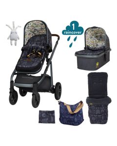 Cosatto Wow 2 Special Edition Pram & Accessories Bundle - Nature Trail Shadow