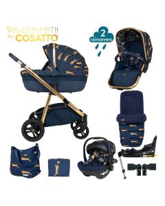 Cosatto Wow Continental Paloma Faith Acorn i-Size Pushchair Everything Bundle - On the Prowl