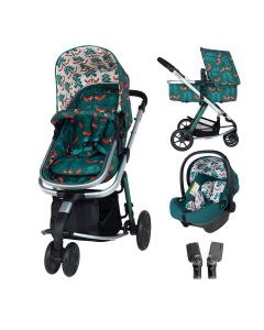 Cosatto Giggle 2in1 i-size Pushchair Bundle -Fox Friends