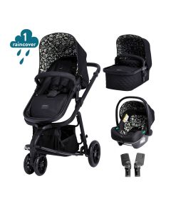 Cosatto Giggle 3in1 i-size Pushchair Bundle -Silhouette