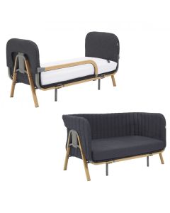 Tutti Bambini Cozee XL Junior Bed & Sofa Expansion Pack - Oak/Liquorice