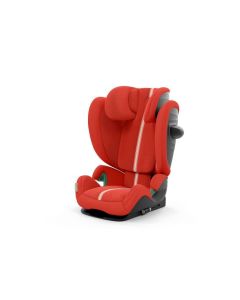 Cybex SOLUTION G I-FIX PLUS Car Seat - Hibiscus red