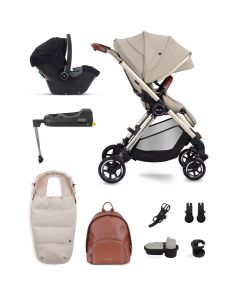 Silver Cross Dune Pushchair + Ultimate Pack - Stone