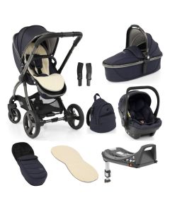 Egg 2 Luxury Pushchair and Shell i-Size Car Seat Bundle - Cobalt