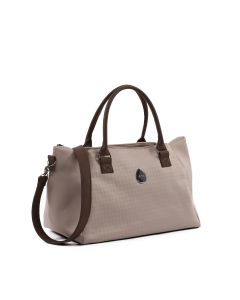 egg3 Special Edition Overnight Bag - Houndstooth Almond