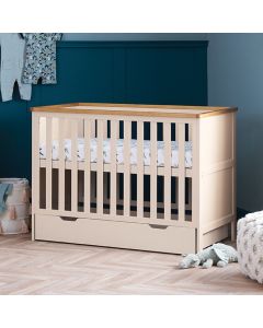 Obaby Evie Mini Cot Bed - Cashmere