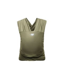 Gaia Baby Stretchy Baby Wrap Carrier - Pure Tencel - Forest Green