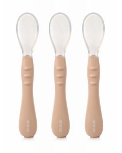 Jane Silicone Spoons (3 pack) - Pale