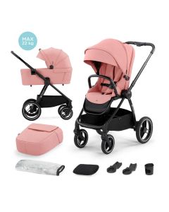 Kinderkraft Nea 2 in 1 Stroller - Ash Pink