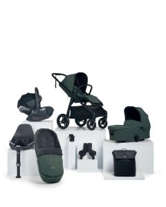 Mamas & Papas Ocarro Pushchair 8 Piece Bundle with Cybex Cloud T Car Seat & Base - Oasis