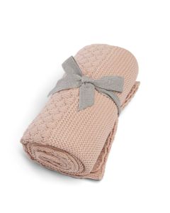 Mamas & Papas Knitted Blanket (70x90cm) - Bubble Pink