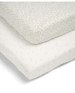 Mamas & Papas Cotbed Fitted Sheets (2 Pack) - WTTW Seedling