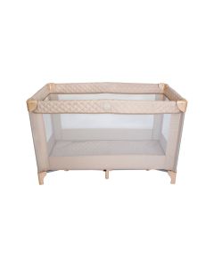 My Babiie Travel Cot - Quilted Blush
