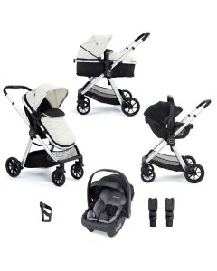 Babymore Mimi Travel System Coco Car Seat - Silver