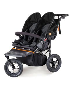 Out n About Nipper Double V5 Pushchair - Summit Black