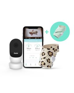 Owlet Monitor Duo BUNDLE  Smart Sock 3 and Cam 2 -Wild Child