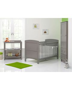 Obaby Grace 3 Piece Room Set - Taupe grey