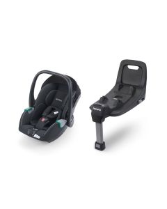 Recaro Avan I-SIZE Car Seat and Base Bundle Prime Mat Black