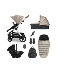 Silver Cross Tide Dream Travel System with Accessories - Stone
