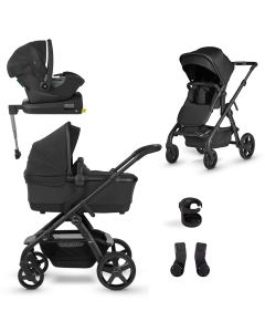 Silver Cross Wave Pushchair + Travel Pack - Onyx