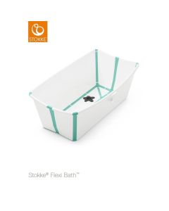Stokke Flexi Bath Bundle - White Aqua