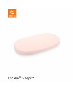 Stokke Sleepi Fitted Sheet - Peachy Pink