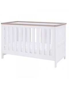 Tutti Bambini Verona Cot Bed - White/Oak